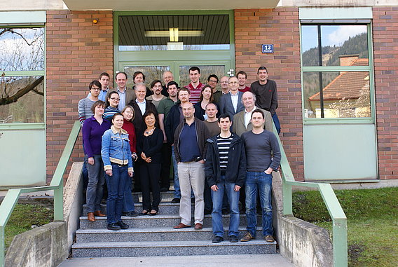 Foto of the participants of the Annual Workshop 2010 in Leoben